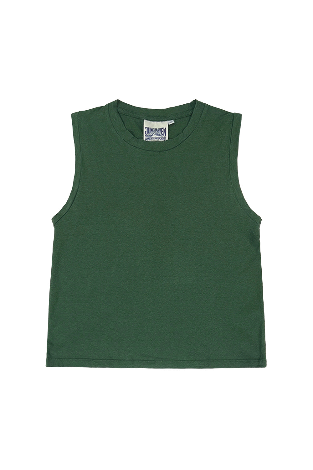 Phoenix Muscle Tee | Jungmaven Hemp Clothing & Accessories / Color: Hunter Green