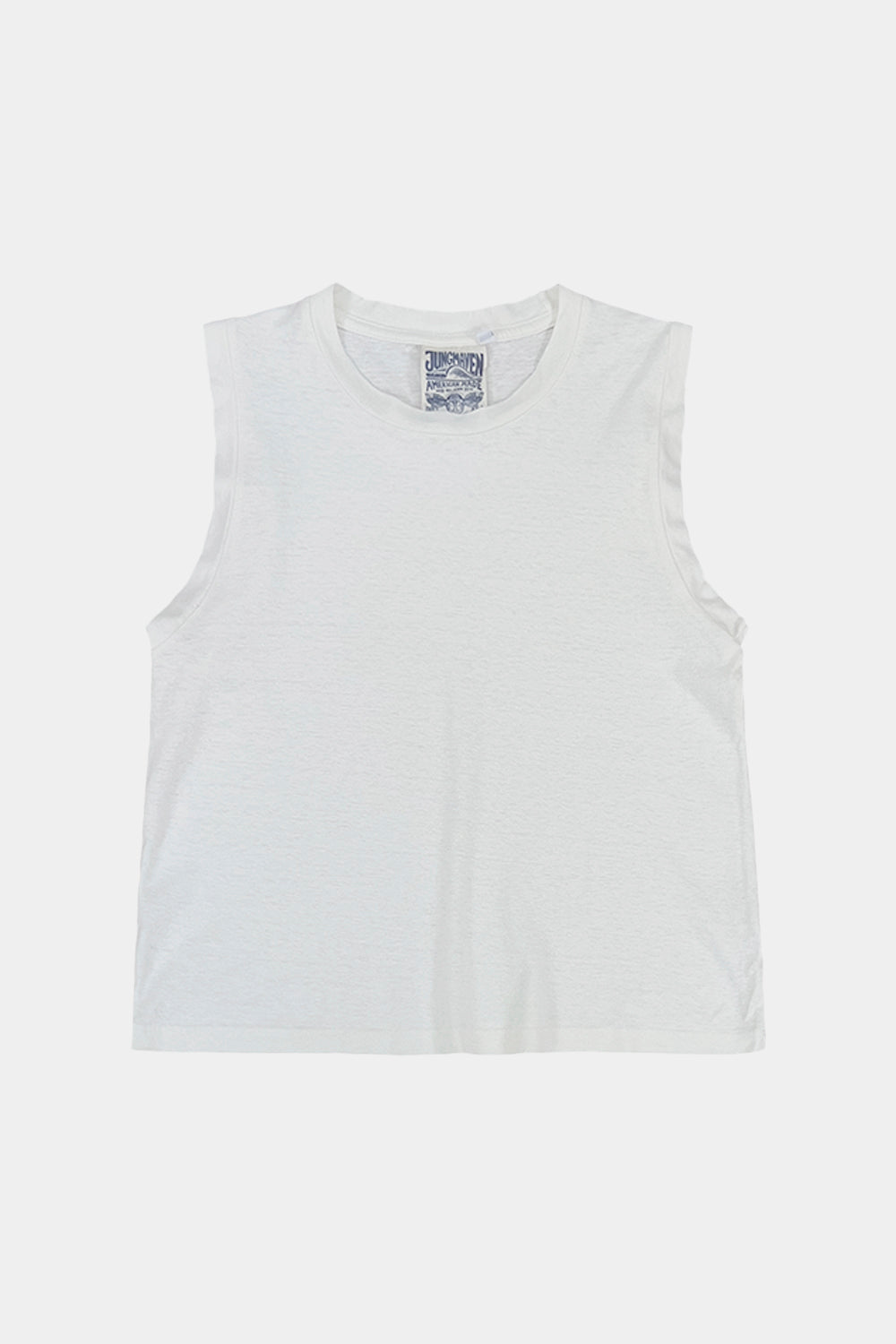 Phoenix Muscle Tee | Jungmaven Hemp Clothing & Accessories / Color: Washed White