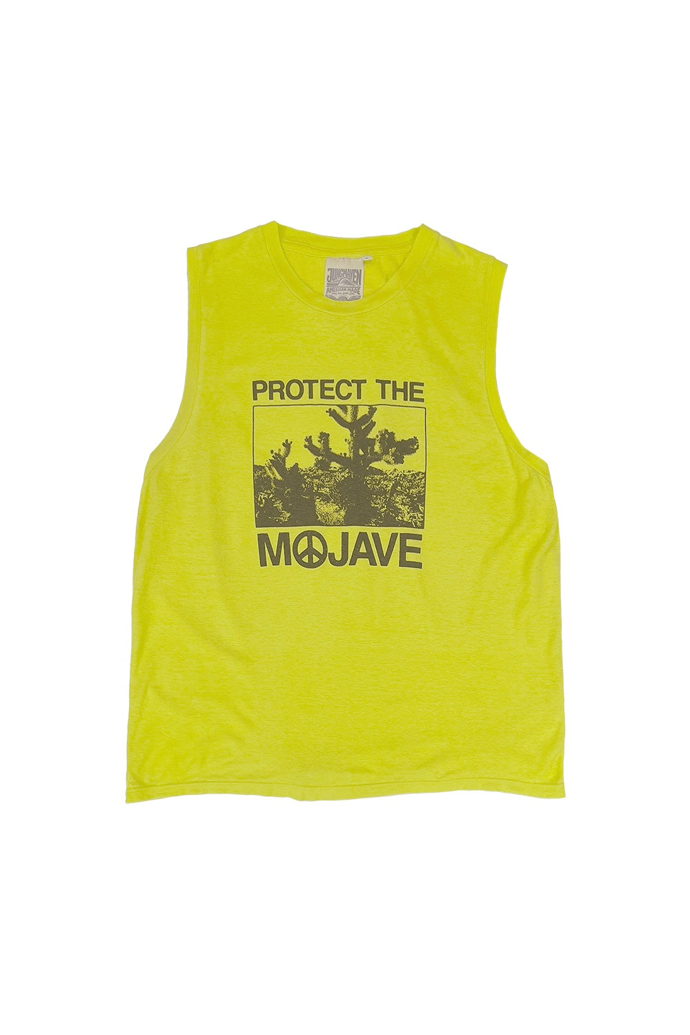 Malibu Muscle Tee | Jungmaven Hemp Clothing & Accessories / Color: Limelight