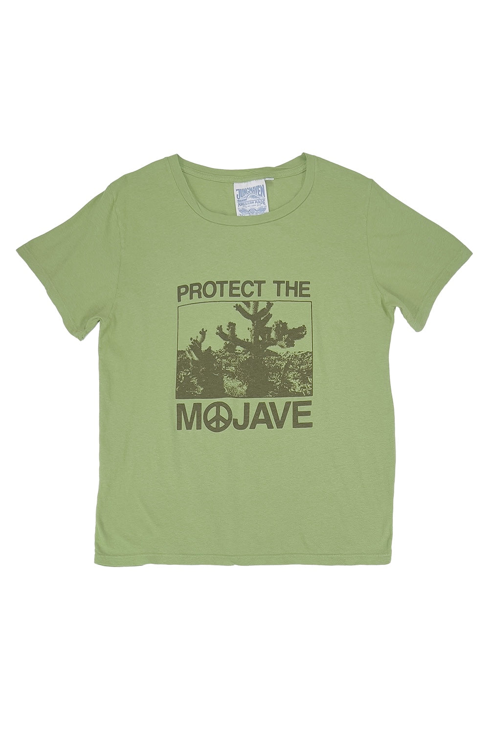 Mojave Ojai Tee | Jungmaven Hemp Clothing & Accessories / Color: Dark Matcha