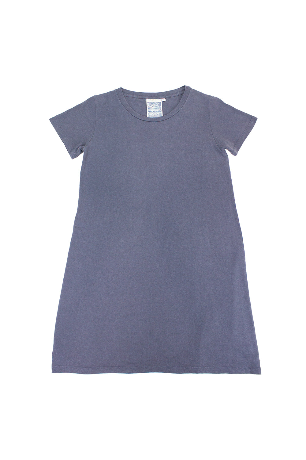 Rae Line Dress | Jungmaven Hemp Clothing & Accessories / Color: Diesel Gray