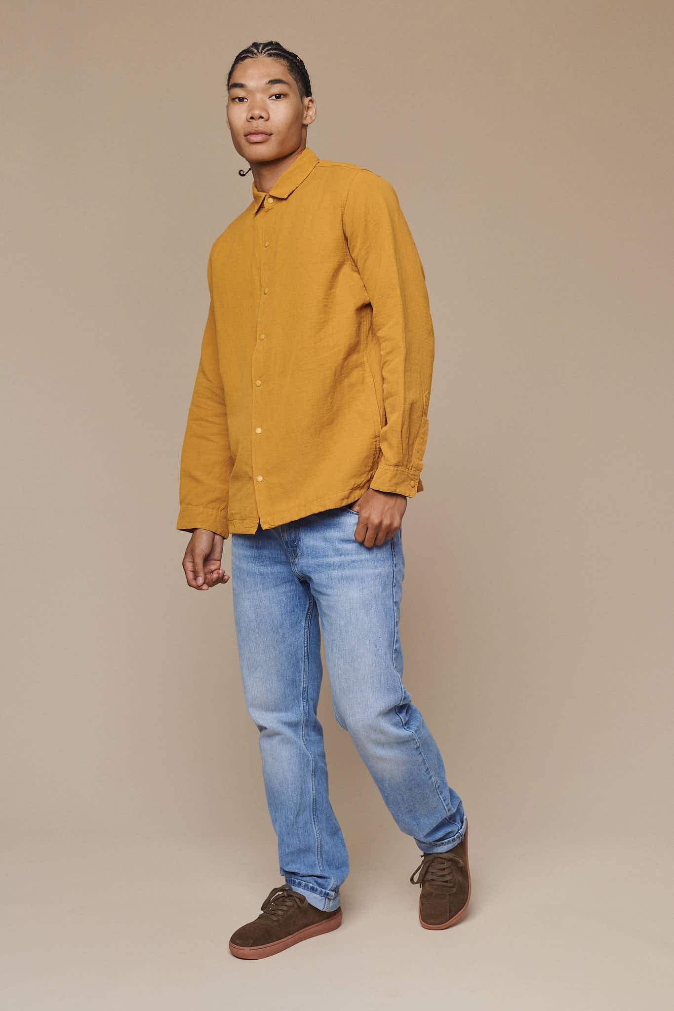 Sandpoint Snap Jacket | Jungmaven Hemp Clothing & Accessories / Color: