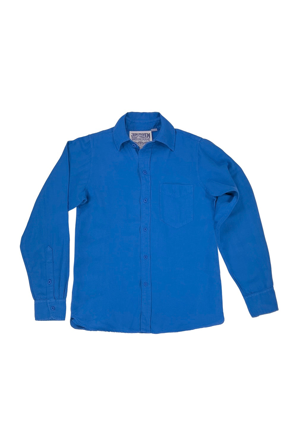 Santa Fe Shirt | Jungmaven Hemp Clothing & Accessories / Color:Galaxy Blue