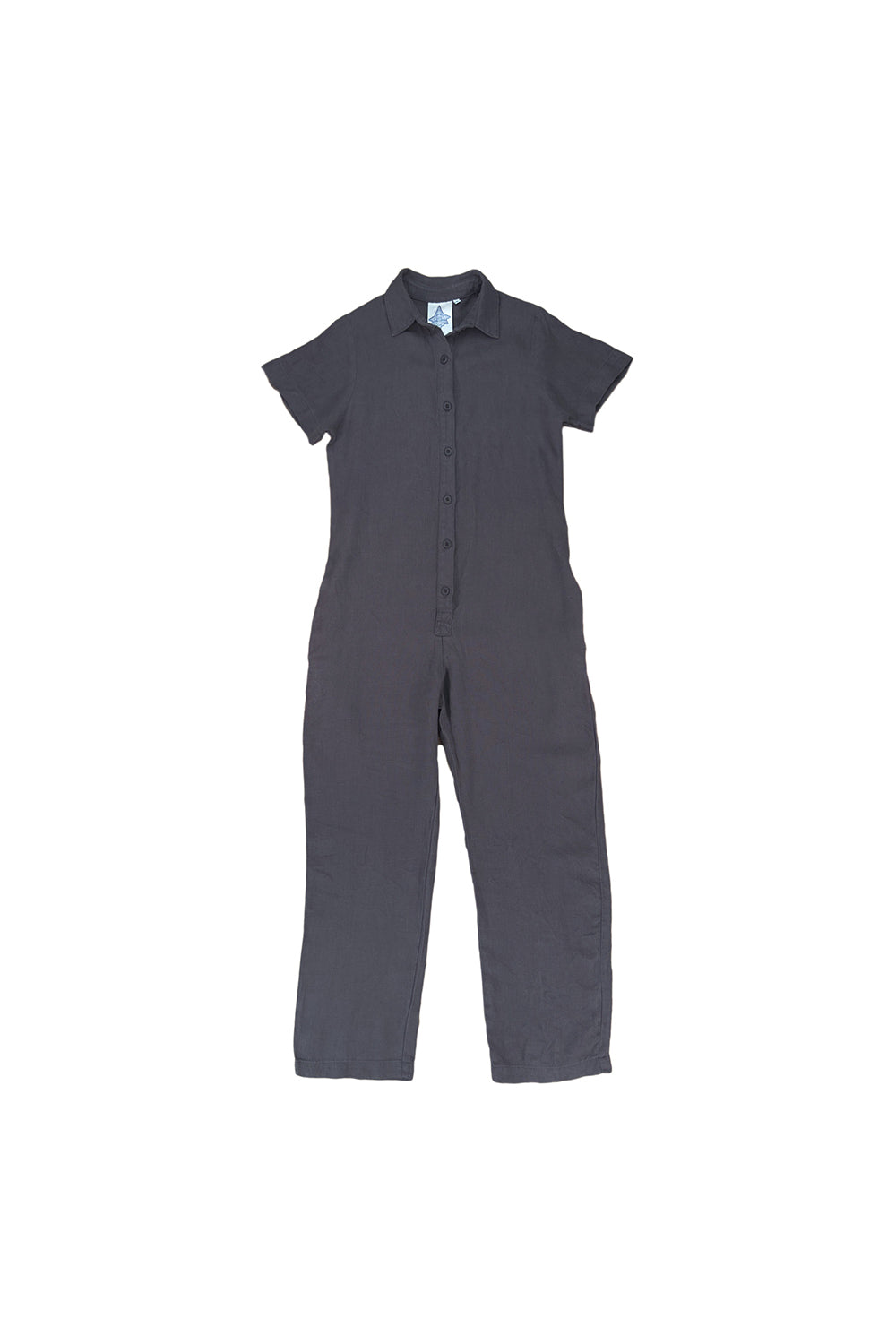 Stillwater Polo Pant Romper | Jungmaven Hemp Clothing & Accessories / Color: Diesel Gray 