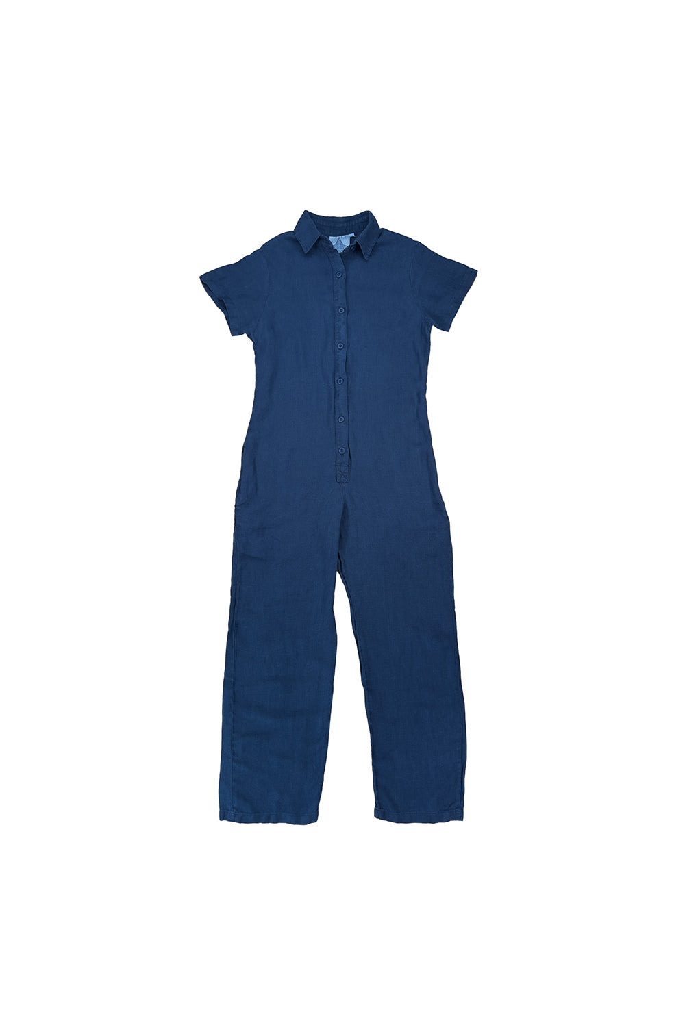 Stillwater Polo Pant Romper | Jungmaven Hemp Clothing & Accessories / Color: Navy