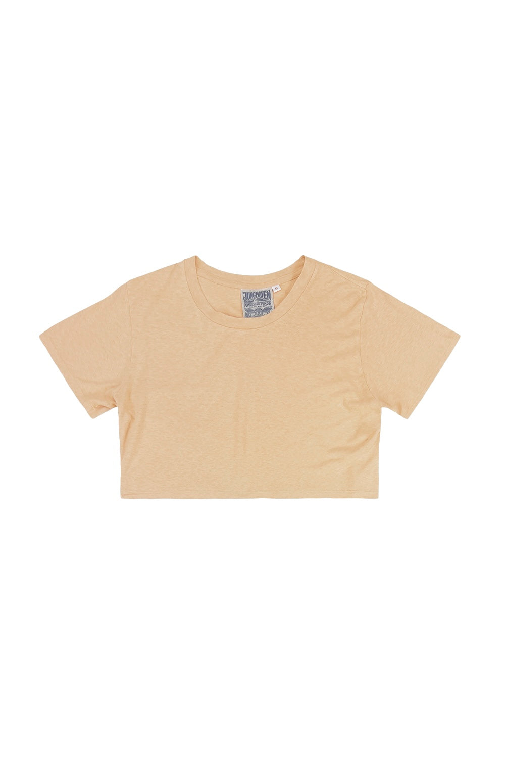 Cropped Lorel Tee | Jungmaven Hemp Clothing & Accessories / Color: Oat Milk