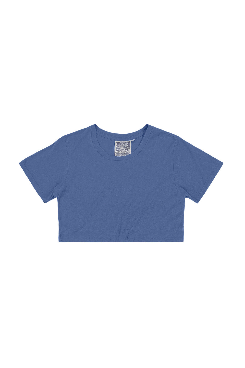 Super Cropped Lorel Tee | Jungmaven Hemp Clothing & Accessories / Color: Wisteria