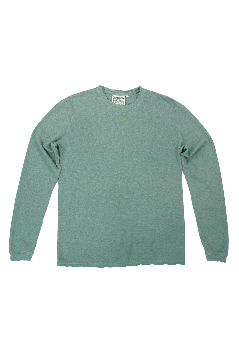 Tatoosh Long Sleeve Tee | Jungmaven Hemp Clothing & Accessories / Color: Clay Green