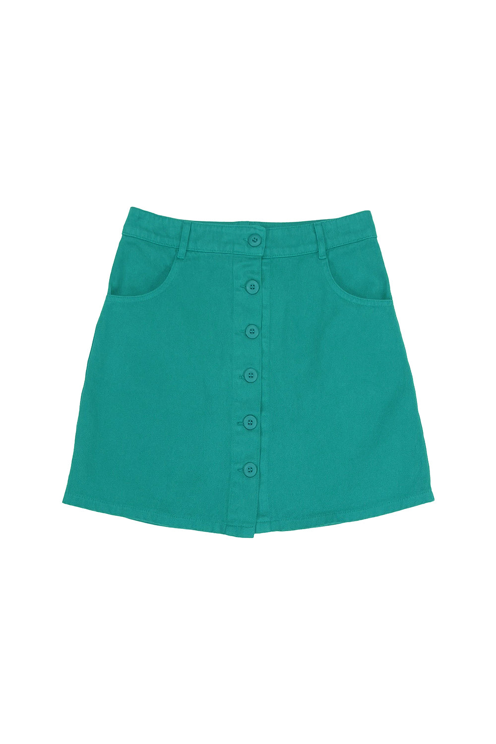 Vassar Skirt | Jungmaven Hemp Clothing & Accessories / Color: Ivy Green