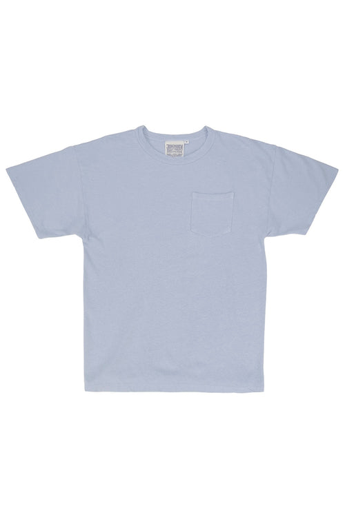 Vernon Oversized Pocket Tee | Jungmaven Hemp Clothing & Accessories / Color: Coastal Blue