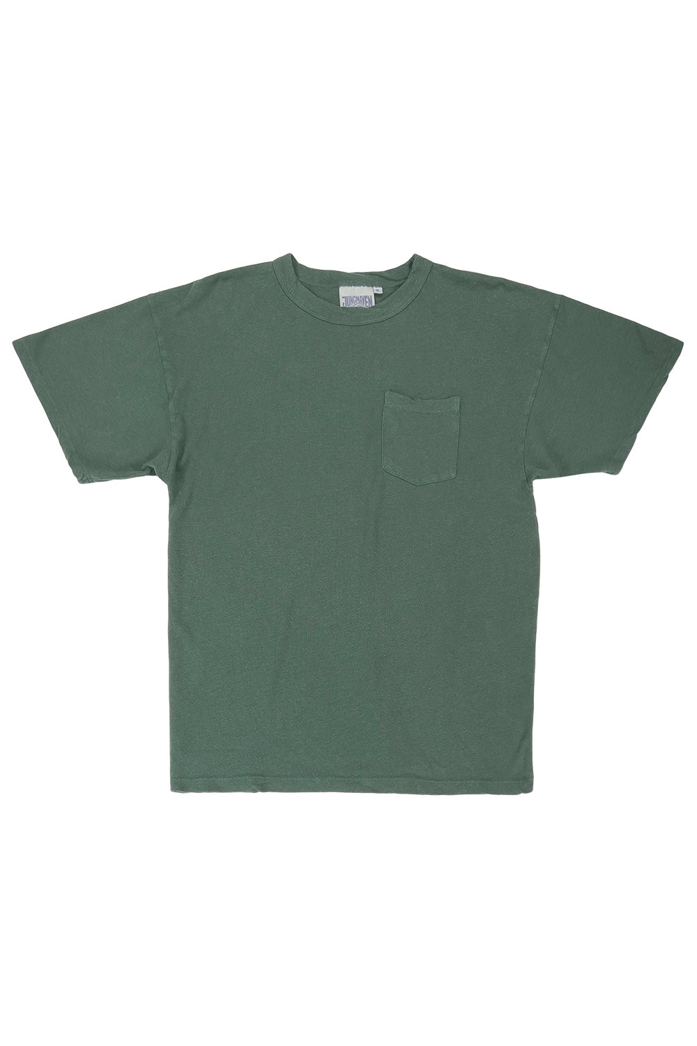 Vernon Oversized Pocket Tee | Jungmaven Hemp Clothing & Accessories / Color: Hunter Green