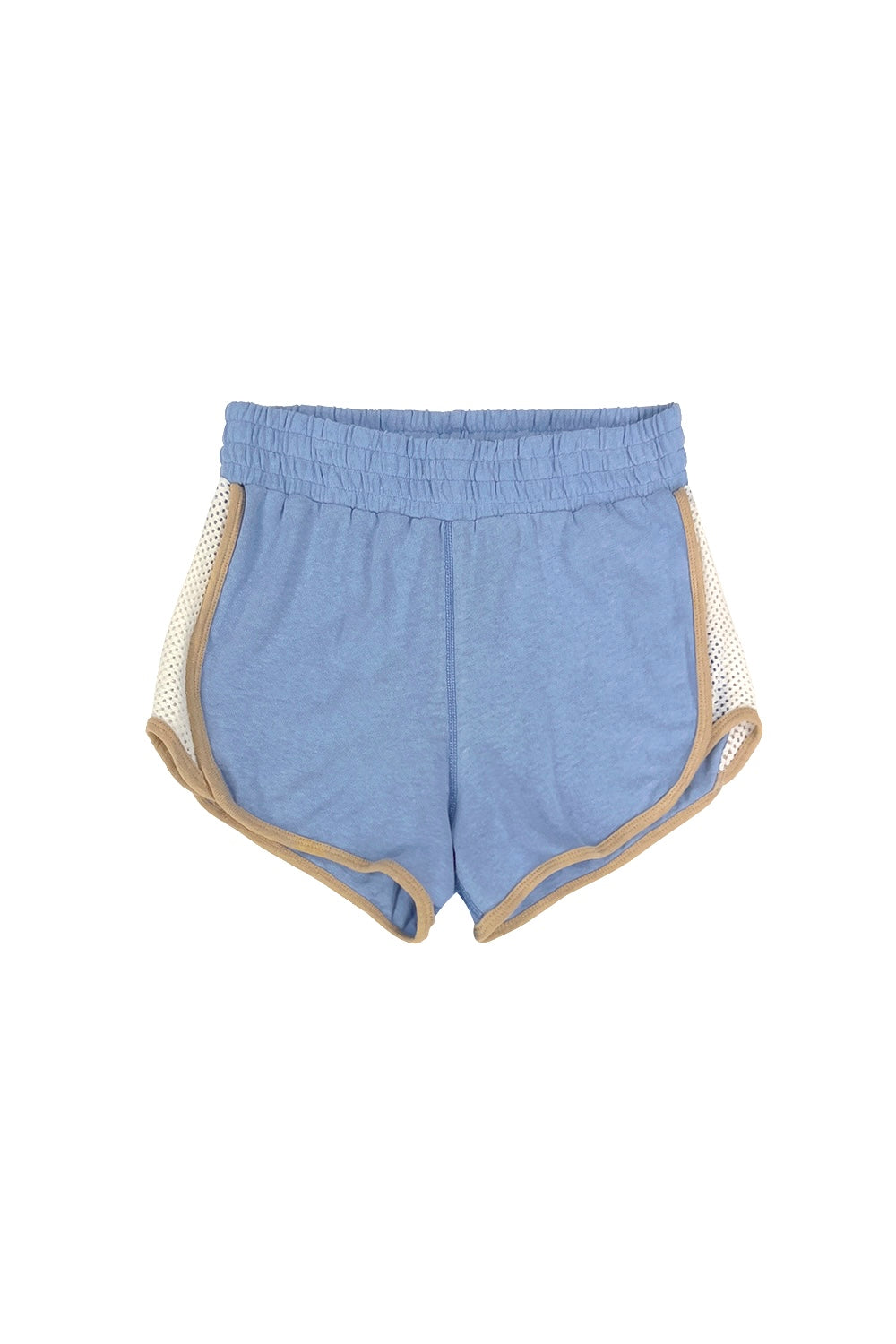 Yarrow Mesh Track Short | Jungmaven Hemp Clothing & Accessories / Color: Costal Blue