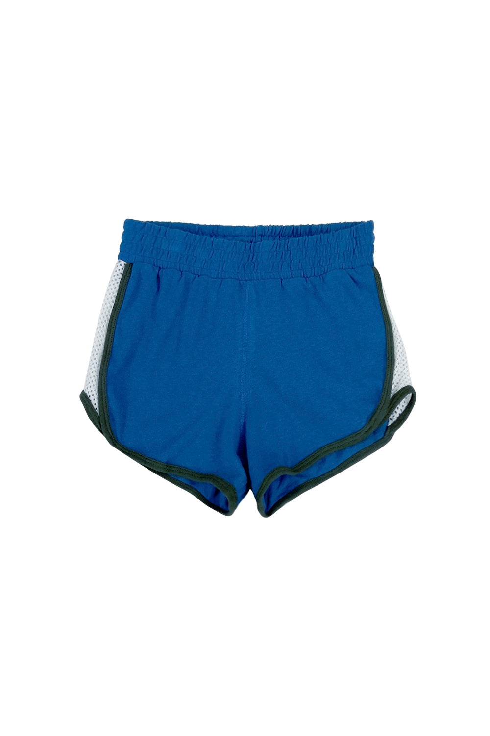 Yarrow Mesh Track Short | Jungmaven Hemp Clothing & Accessories / Color: Galaxy Blue