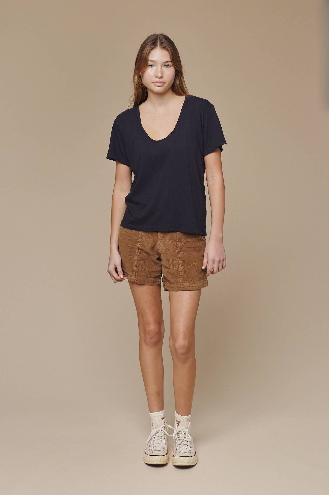 Zuma Scoop Neck Tee | Jungmaven Hemp Clothing & Accessories / Color: